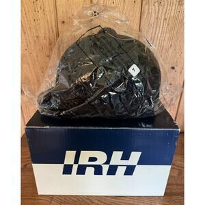 International Horse Riding Helmet Black Velvet SEI Pre-Owned Size 7